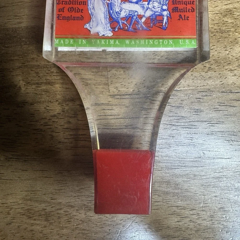 Vintage Grant's Scottish Ale & Spiced Ale Beer Tap Handle Yakima Brewing Rare